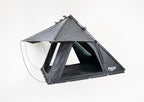 Black and gray tent with Rebellion4x4 brand logo on a white background
